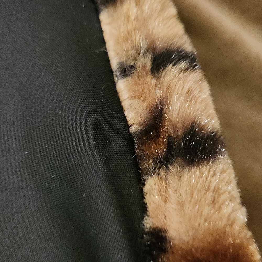 Love Tree Fur & Faux Fur Jackets | Leopard Faux Fur CoatMulti | Size: L - Picture 6 of 7